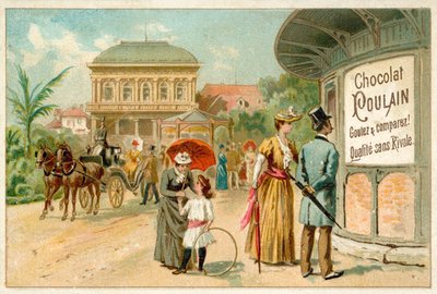 Street Scene by French School